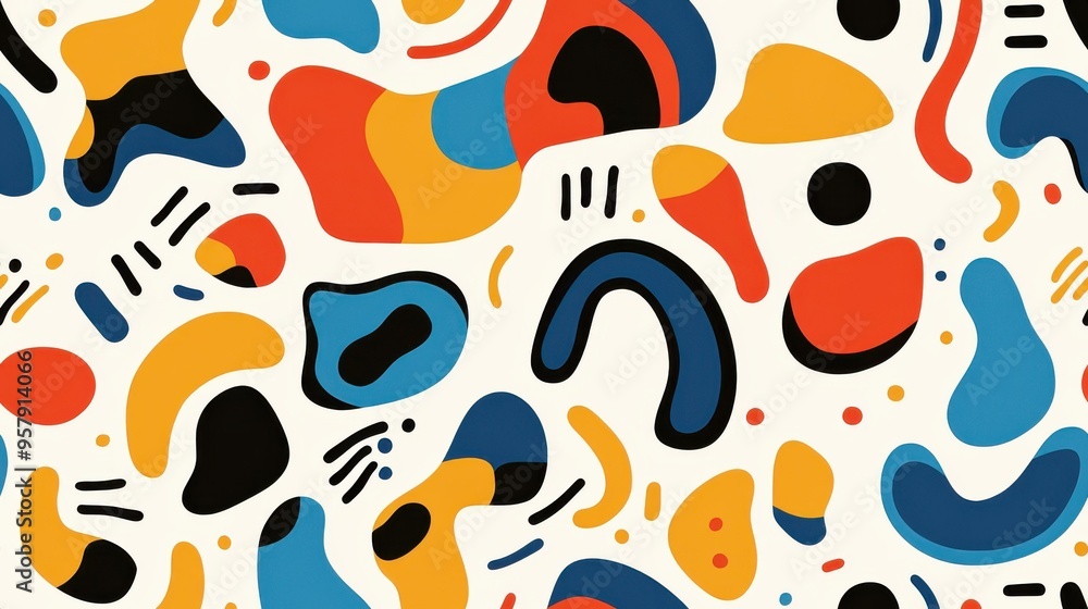 Brighten your space this spring with a minimalist textile design showcasing vivid colors and sharp shapes for a fresh feel. Brighten your space this spring with a minimalist textile design showcasing vivid colors and sharp shapes for a fresh feel.