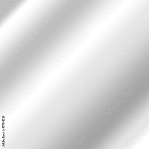 Luxury silver gradient with brushed metal texture background
