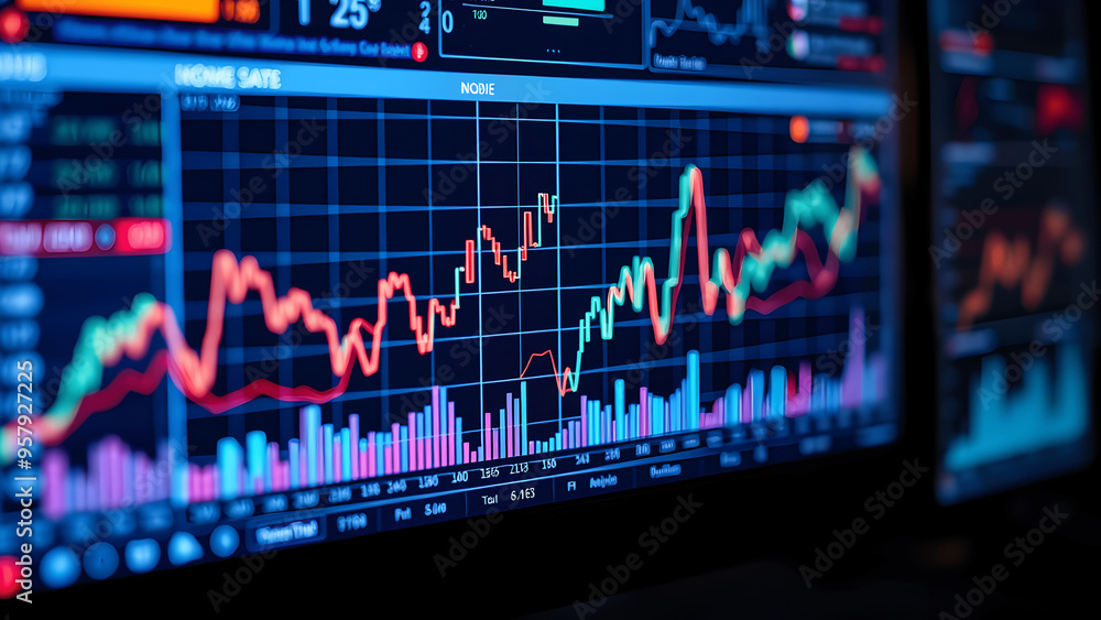 Finance graphs on Display Finance graphs on Display