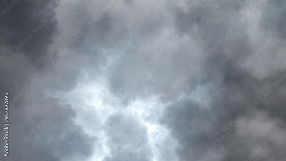 Stormy sky, lightning in the dark sky. Stormy sky, lightning in the dark sky.