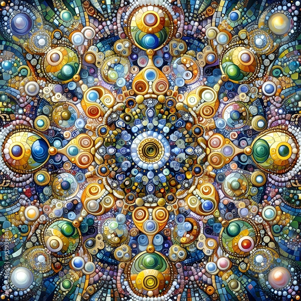 beautiful pattern with circles beautiful pattern with circles