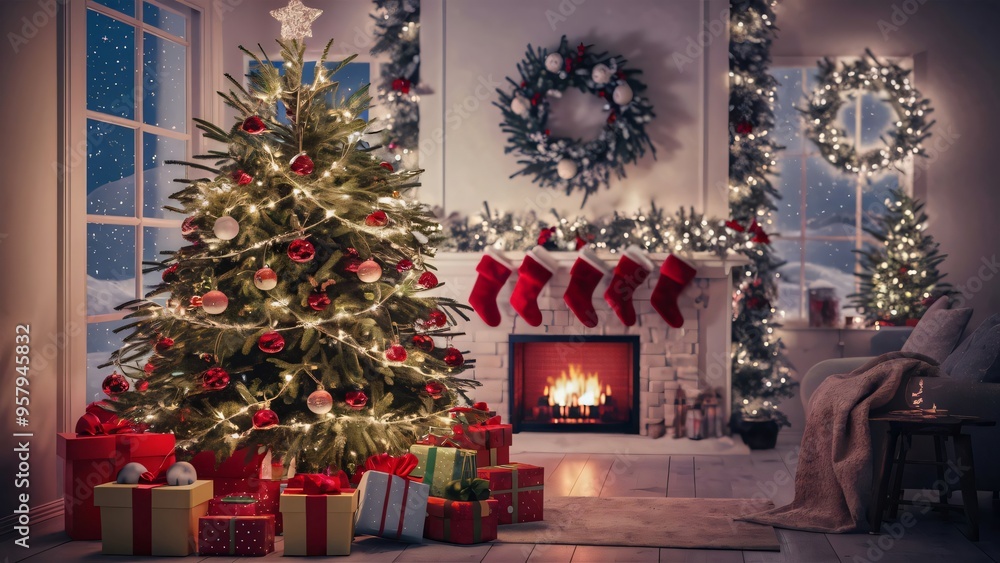 Merry Christmas Design Background Merry Christmas Design Background