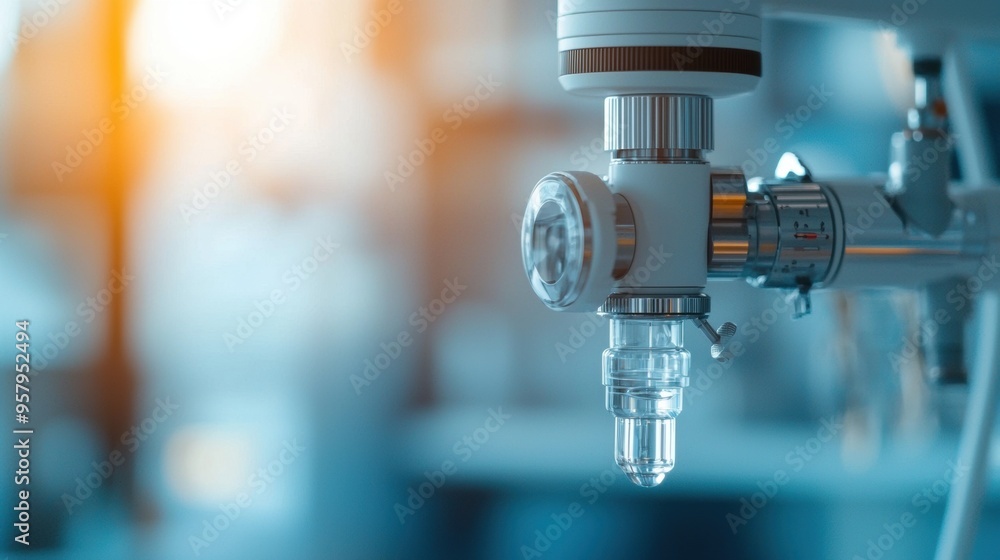 Cutting-Edge Medical Technology in Minimalist Shop Setting with Soft Bokeh Lighting Cutting-Edge Medical Technology in Minimalist Shop Setting with Soft Bokeh Lighting