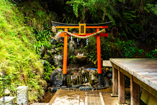 Otagi Nenbutsuji Temple in Arashiyama, Kyoto, Japan photo