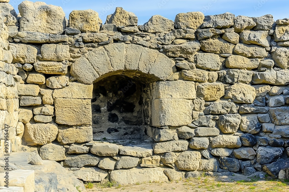 Exploring the Ancient Stone Fortress Archway Ruins Exploring the Ancient Stone Fortress Archway Ruins