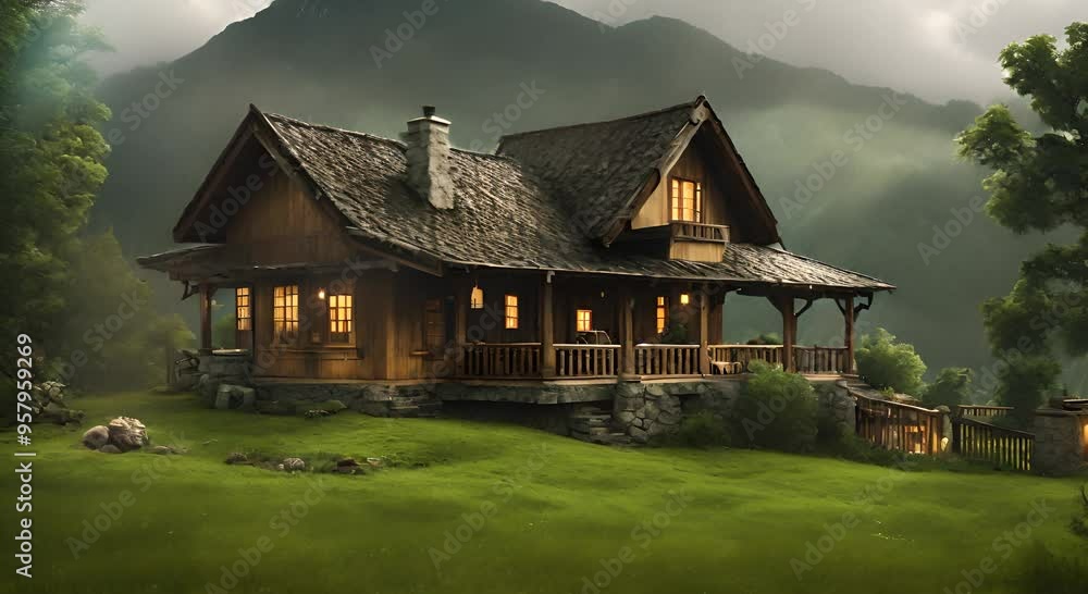house in the woods house in the woods