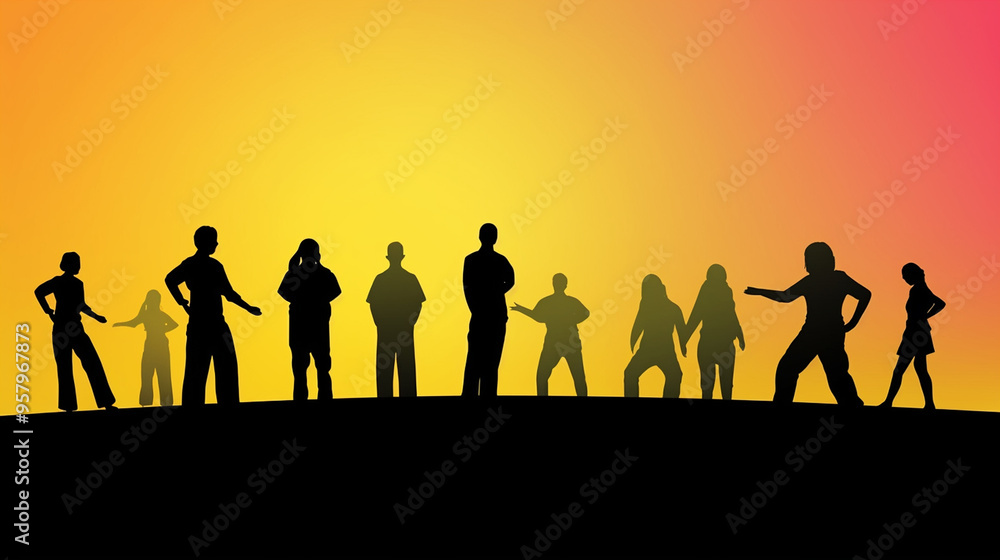 Fototapeta premium Seniors in the wellness class do Qi Gong or Tai Chi exercise