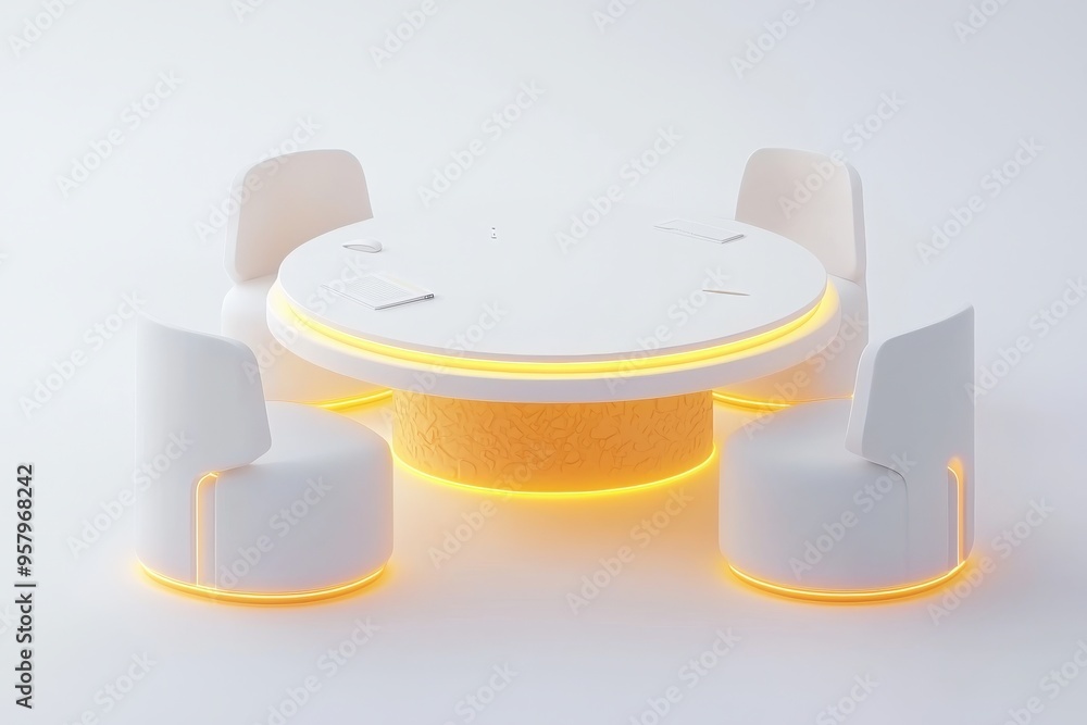 Colorful modern children's furniture set Colorful modern children's furniture set