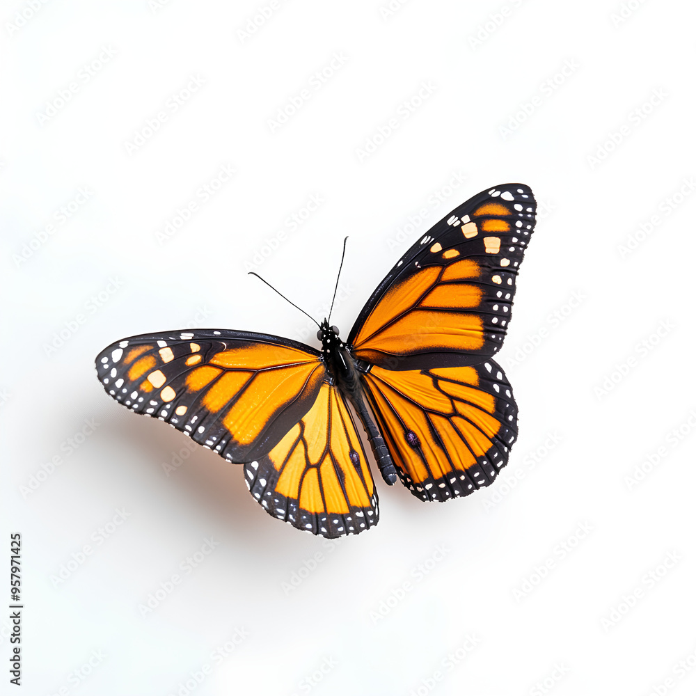 Fototapeta premium butterfly isolated on white