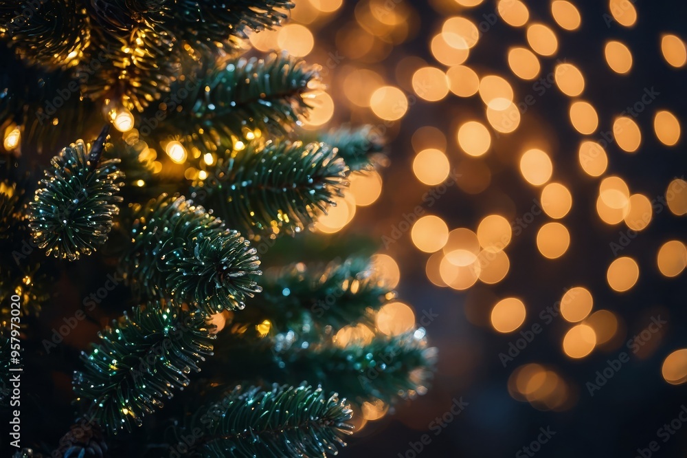 Sparkling Christmas tree lights Sparkling Christmas tree lights