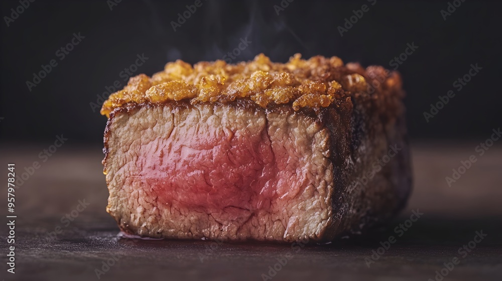 Perfectly Seared Beef Tenderloin with Crisp Exterior and Juicy Interior Perfectly Seared Beef Tenderloin with Crisp Exterior and Juicy Interior