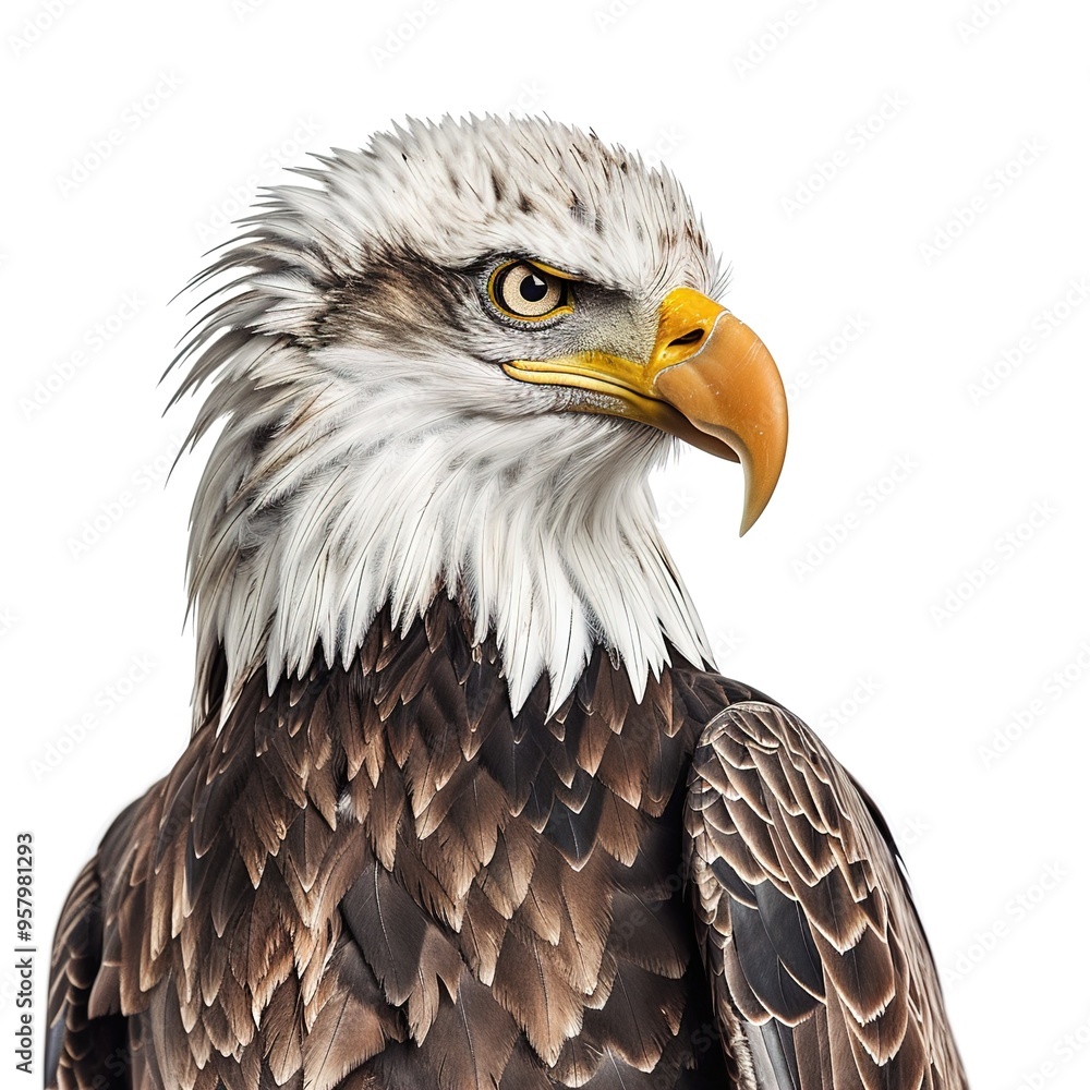 Majestic Eagle Isolated on Transparent Background Majestic Eagle Isolated on Transparent Background