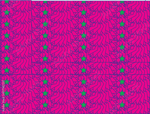 print seamless pattern with flowers design