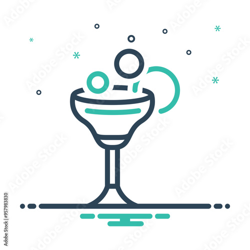 Mix icon for cocktails