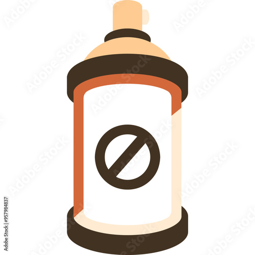 Anti Mosquito Spray Illustration