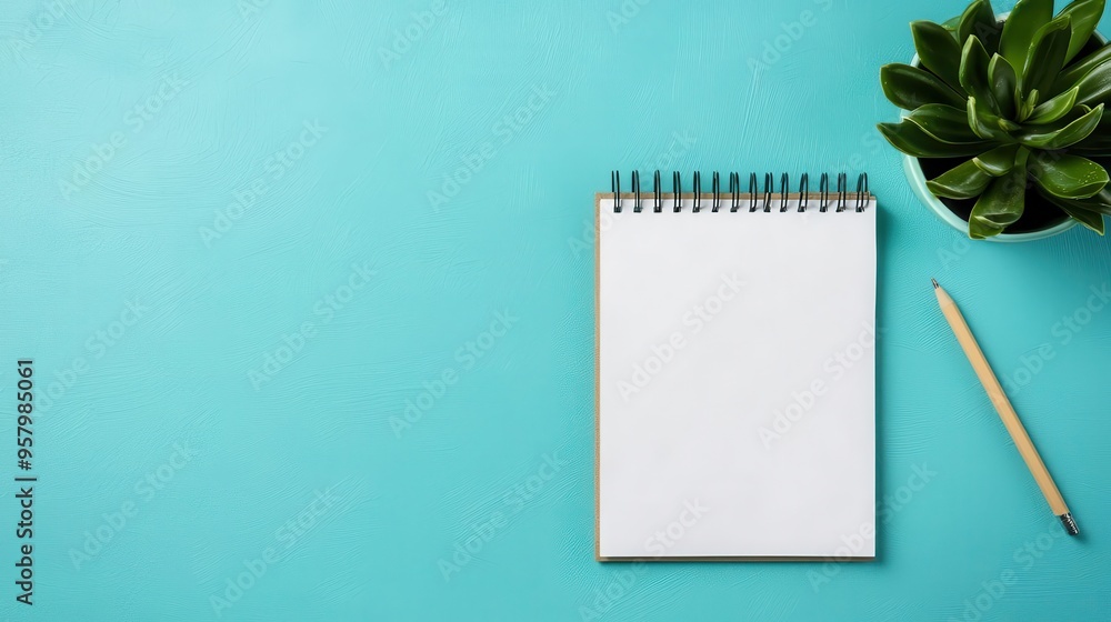 Empty calendar with the first day marked, ready for new plans and beginnings Empty calendar with the first day marked, ready for new plans and beginnings