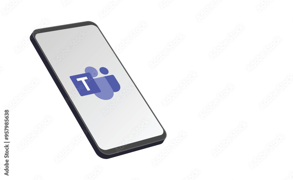 Microsoft Teams Mobile Application From Microsoft Corporation On A