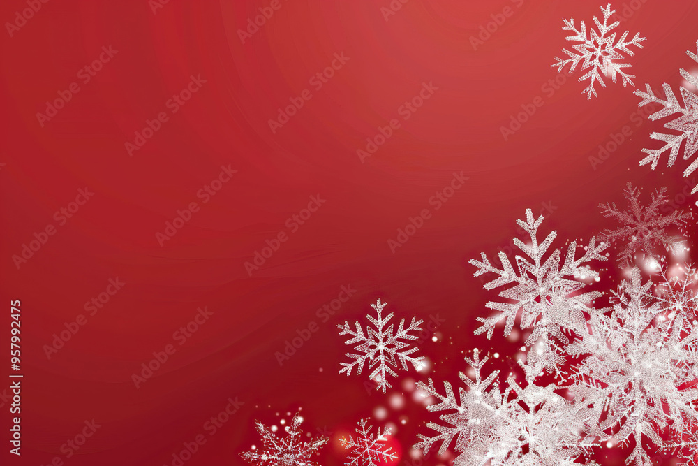 Christmas greeting card with bright winter holiday snowflake and New Year background Christmas greeting card with bright winter holiday snowflake and New Year background