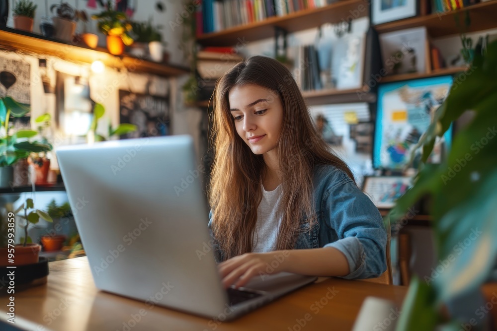Young happy business woman company employee, Young happy business woman company employee,