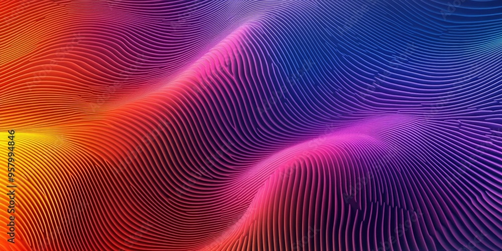 Vibrant abstract background with flowing wave patterns Vibrant abstract background with flowing wave patterns