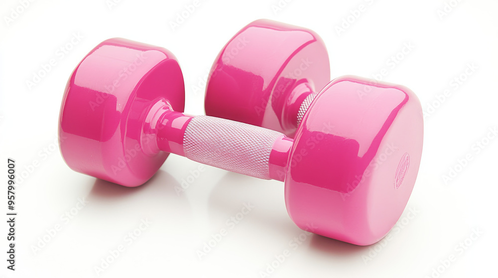 “Pink dumbbells isolated on white background. Health and fitness concept.”
“Pink dumbbells isolated on white background. Health and fitness concept.”