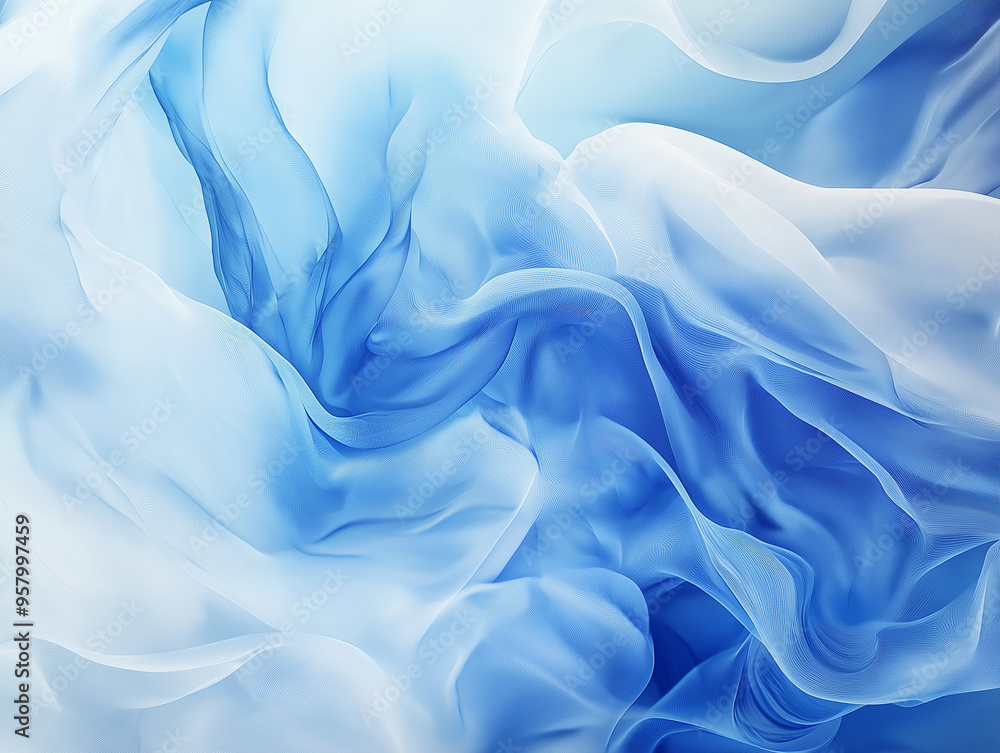 Obraz premium fluid composition featuring vibrant and pastel liquids flowing together in a dynamic and energetic pattern,