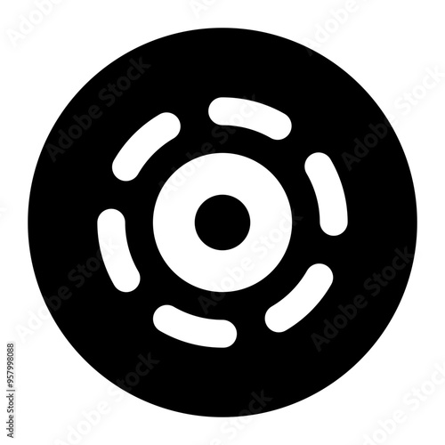 lawn bowl, bowling, ball, sport, game, play glyph or solid icon