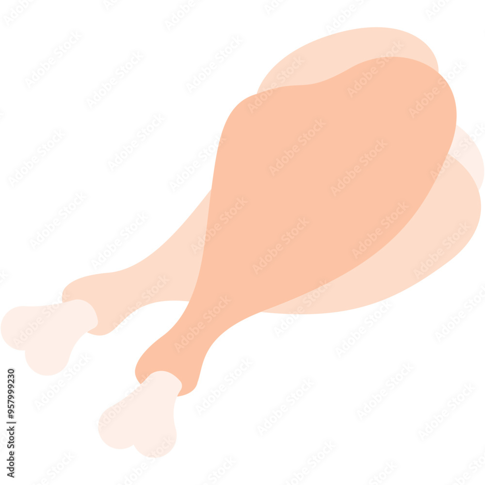 Chicken Meat Illustration Chicken Meat Illustration