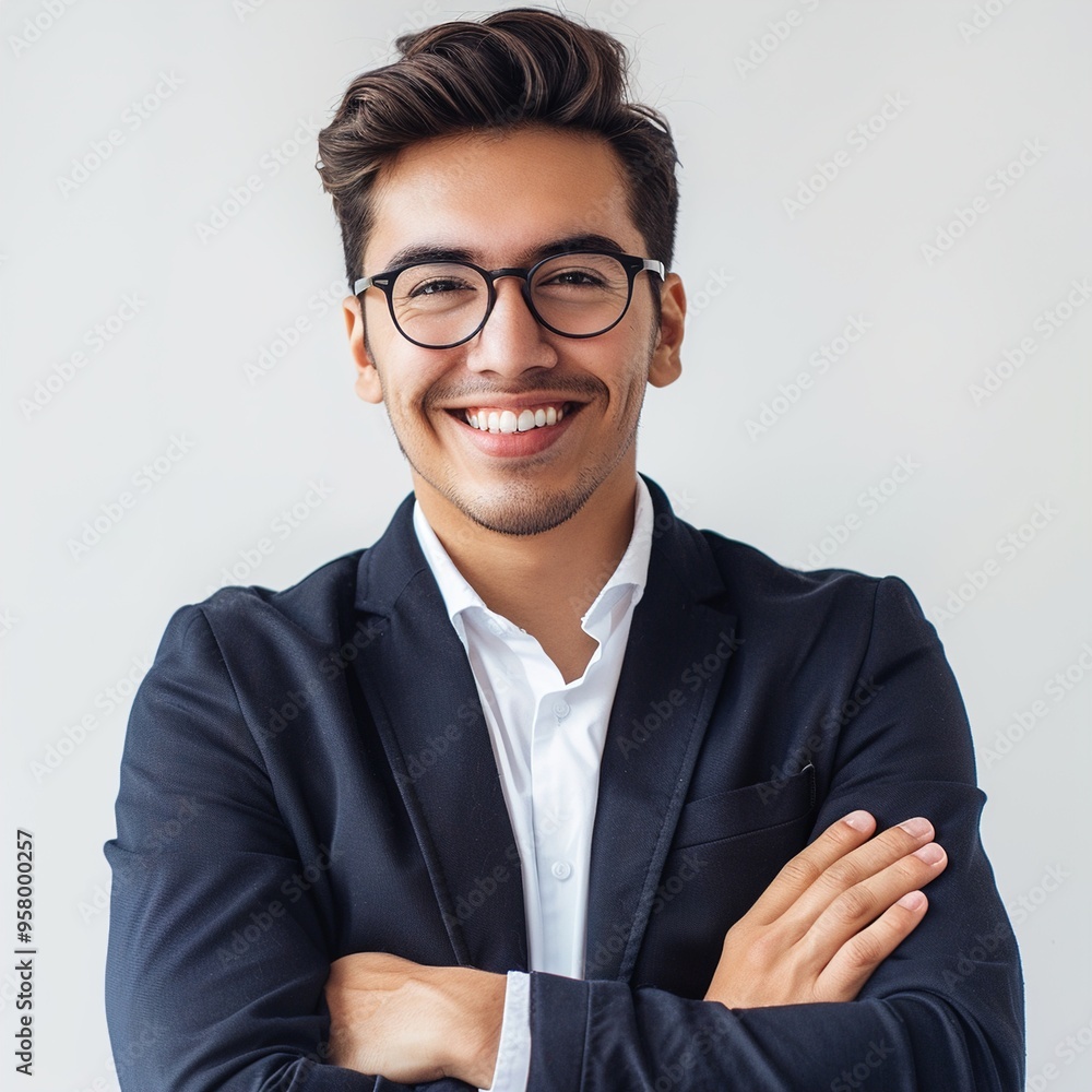 portrait of a smiling businessman portrait of a smiling businessman