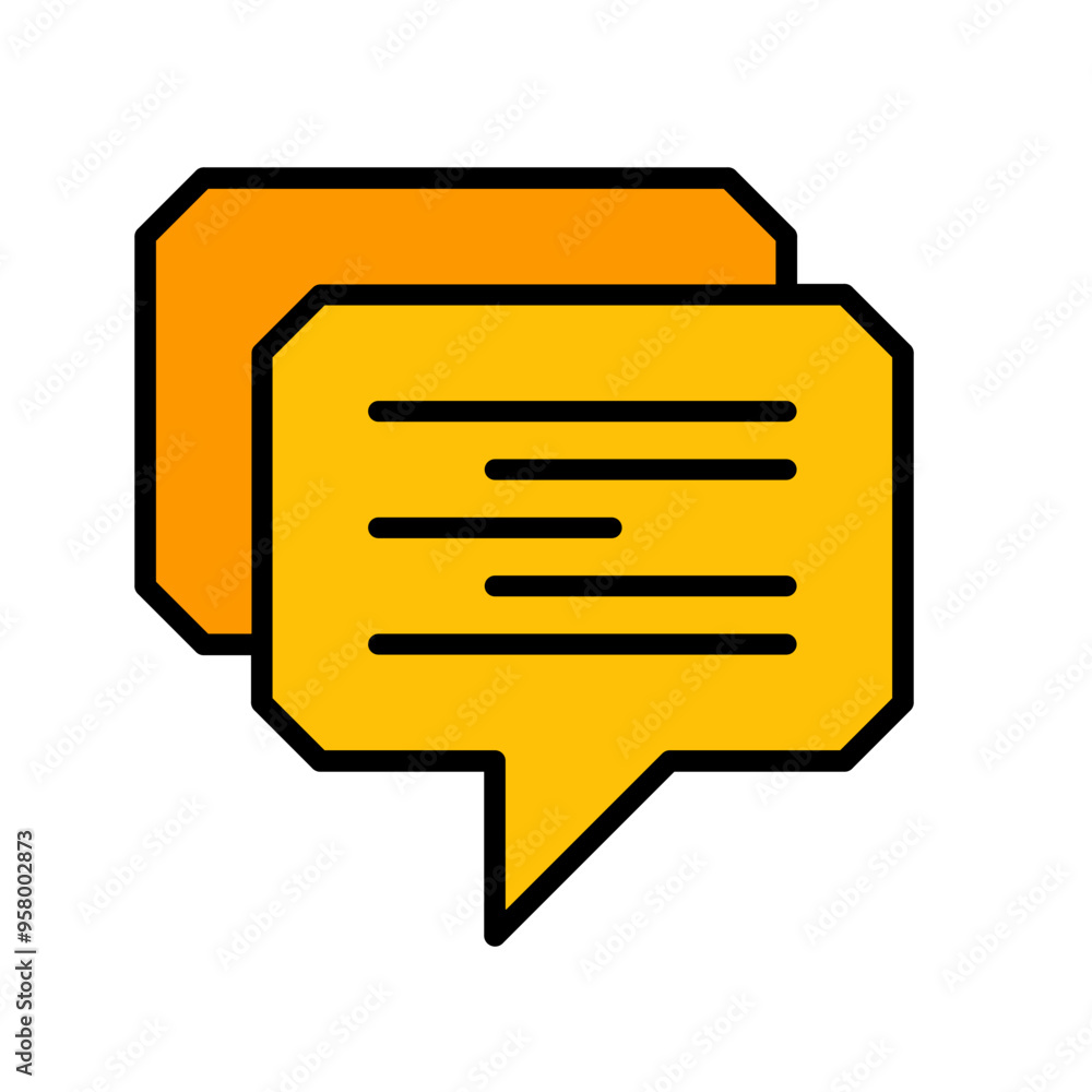 message icon vector simple design element message icon vector simple design element
