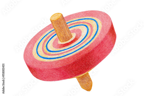 コマのイラスト