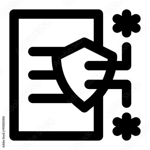 cryptosystem, encryption, text, secret code, cyber security outline icon