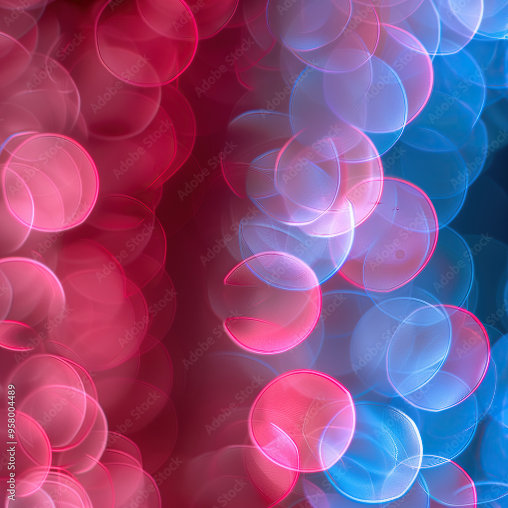 A captivating abstract blend of red and blue circles creating a mesmerizing background, perfect for artistic expression and inspiration A captivating abstract blend of red and blue circles creating a mesmerizing background, perfect for artistic expression and inspiration