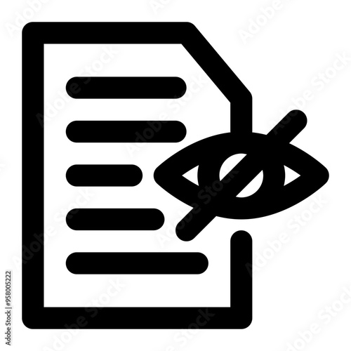 sensitive information, sensitive content, sensitive, information, cyber security outline icon