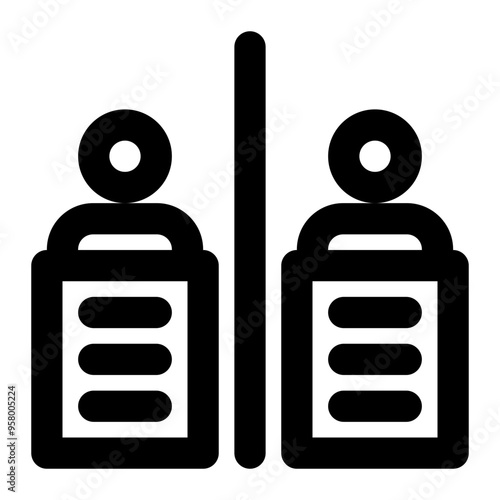 separation of duties, segregation of duties, sod, splitting duties, cyber security outline icon