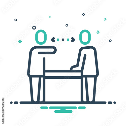 Mix icon for debate