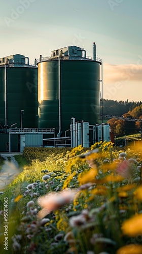 biogas power plant