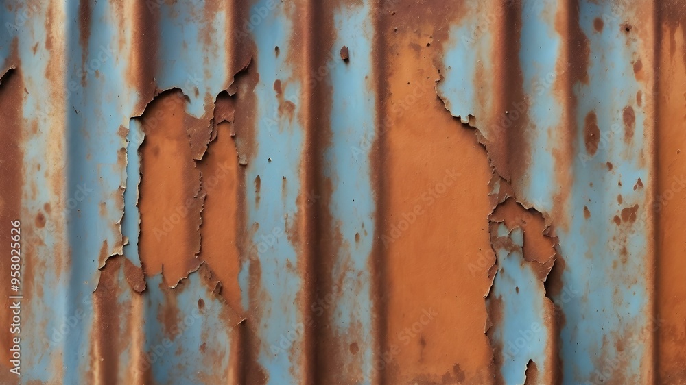 Rusty metal sheet background with natural patterns
Rusty metal sheet background with natural patterns