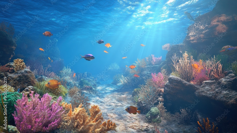 Obraz premium Underwater Paradise