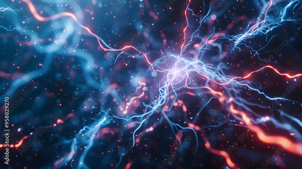 electric lighting, abstract electrical background electric lighting, abstract electrical background