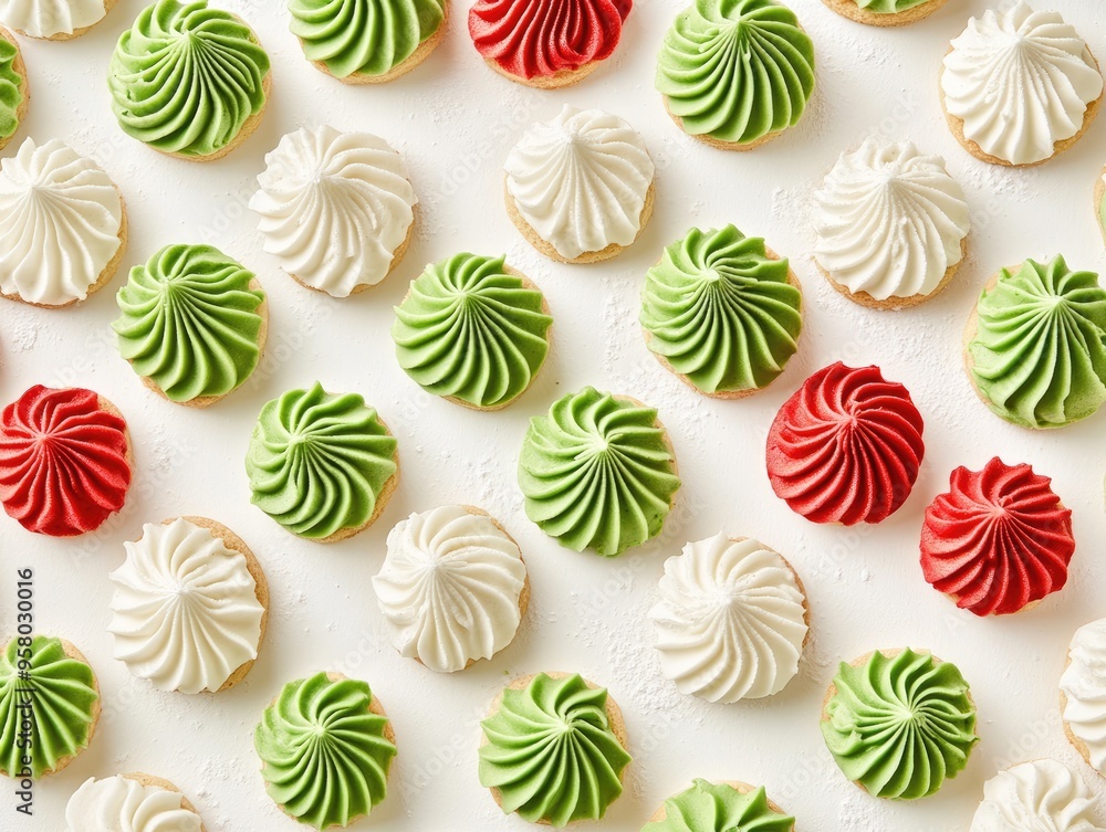 Tasty Christmas Cookies Pattern Tasty Christmas Cookies Pattern