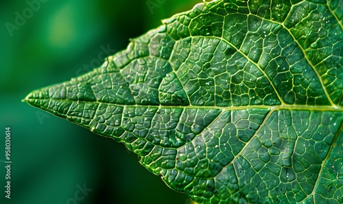 green leaf texture. 