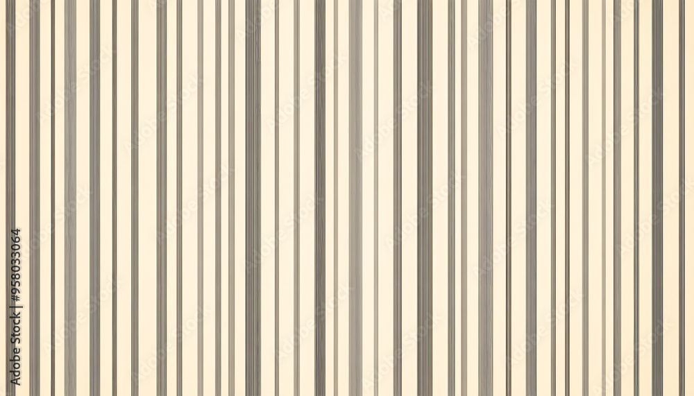 Obraz premium Thin, repeating lines or stripes, either vertical or horizontal, on a neutral background