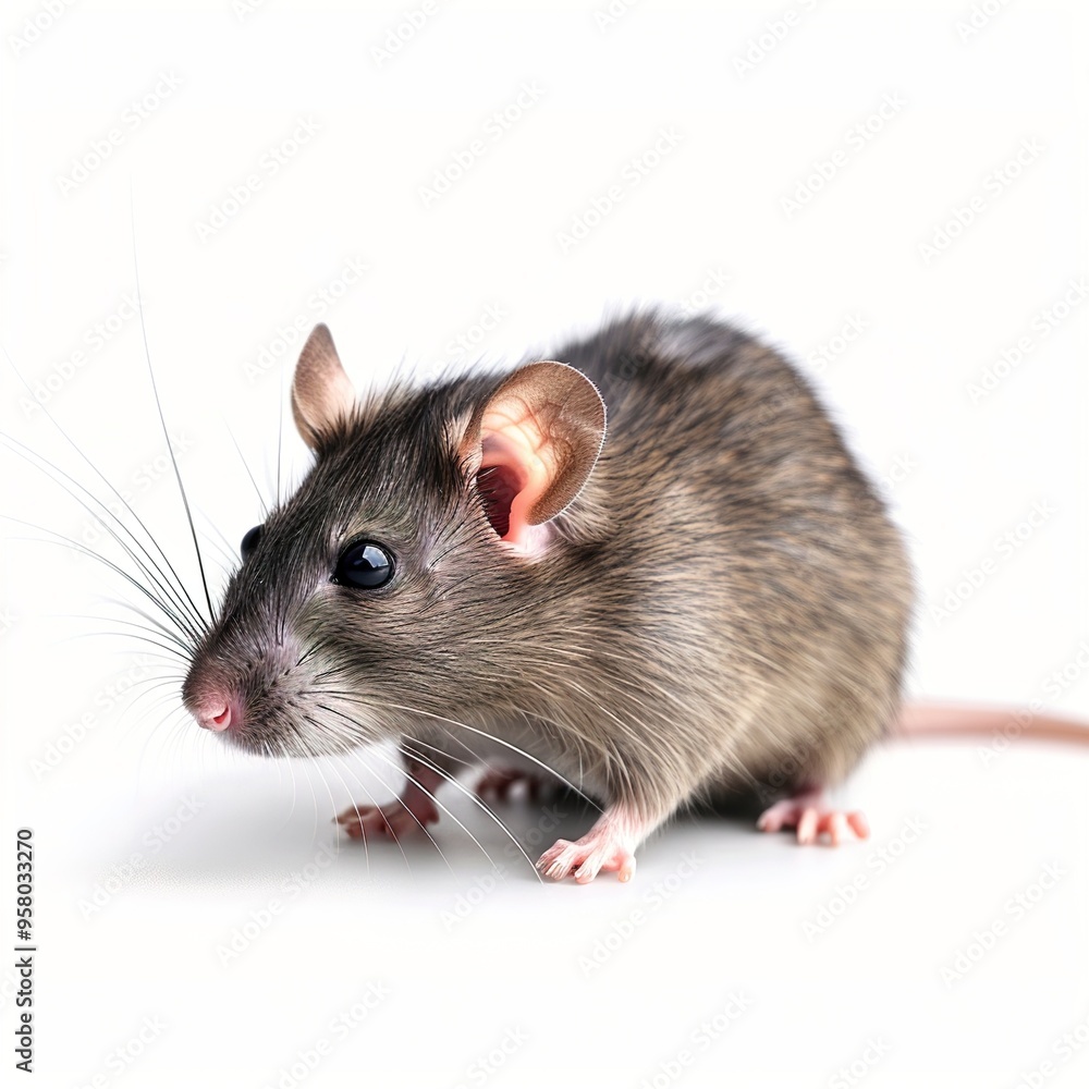 Isolated Rat Animal on a Transparent background Isolated Rat Animal on a Transparent background