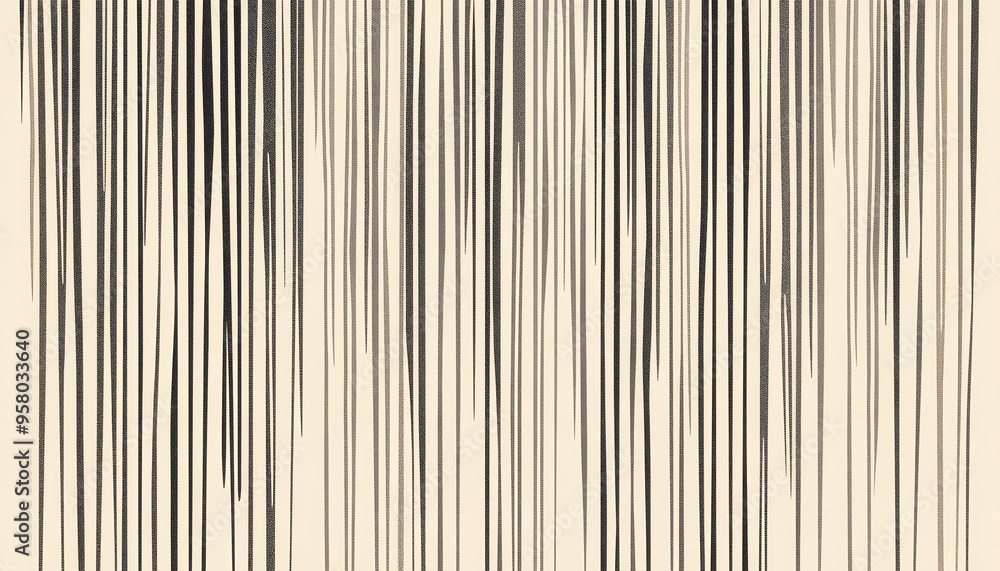 Obraz premium Thin, repeating lines or stripes, either vertical or horizontal, on a neutral background