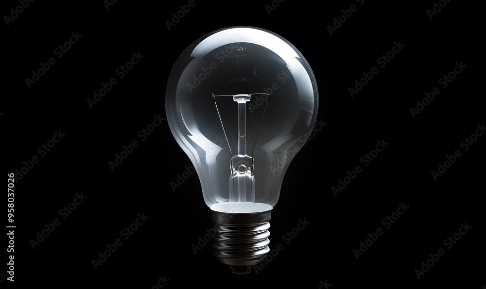 light bulb on dark background. light bulb on dark background.