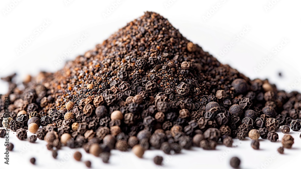 Black Peppercorns and Powder Black Peppercorns and Powder