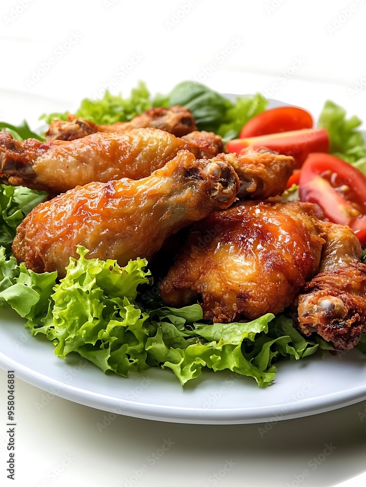 grilled chicken wings with vegetables grilled chicken wings with vegetables