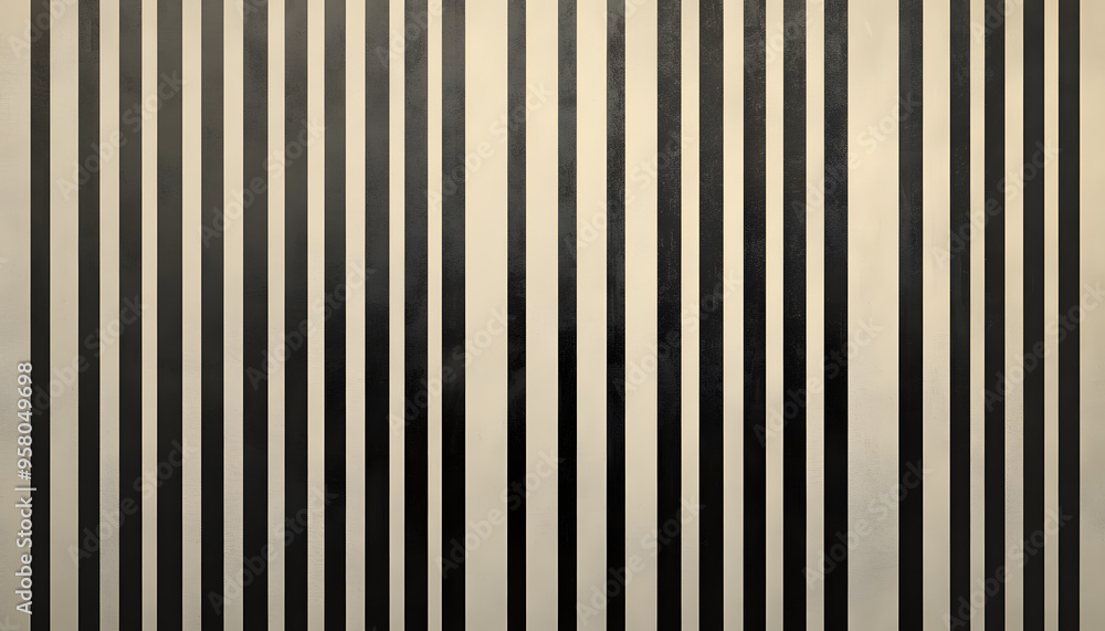 Obraz premium Thin, repeating lines or stripes, either vertical or horizontal, on a neutral background