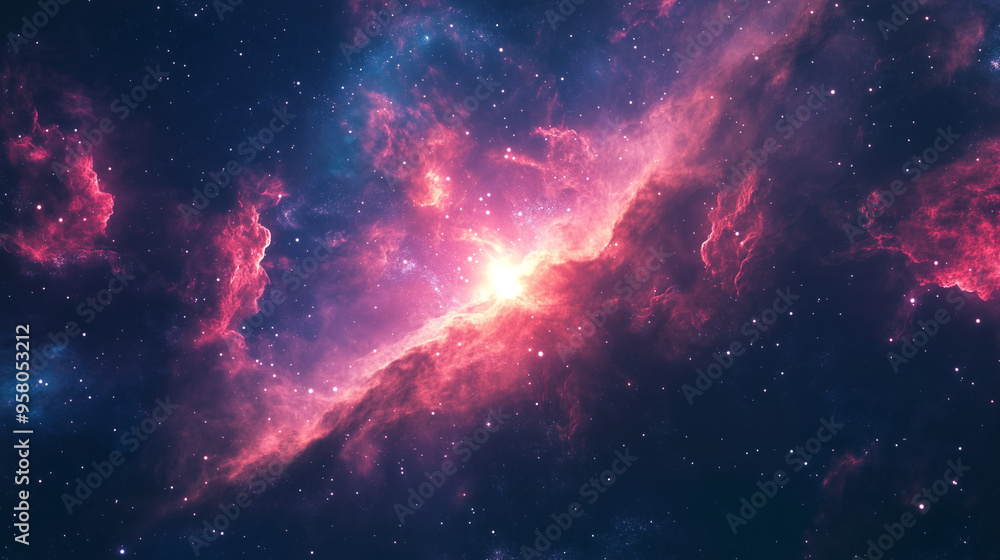 nebula gas cloud in deep outer space nebula gas cloud in deep outer space
